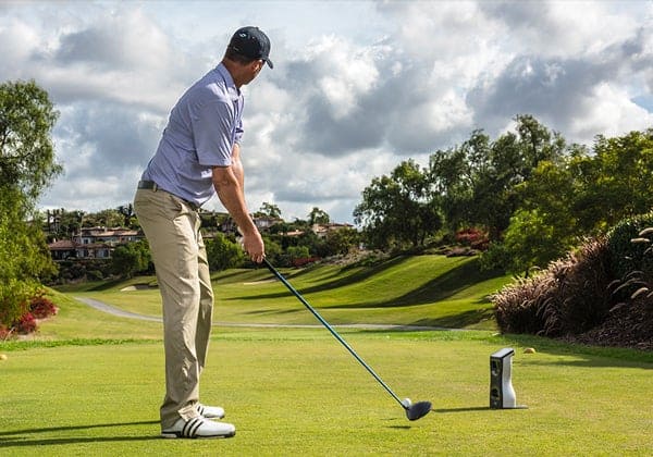 Foresight GCQuad launch monitor golf simulator