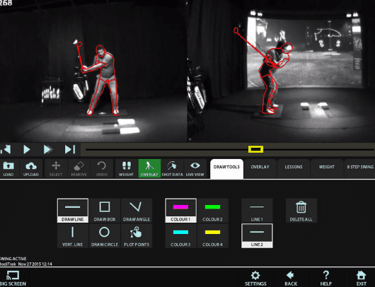 HD GOLF VIDEO SWING ANALYSIS