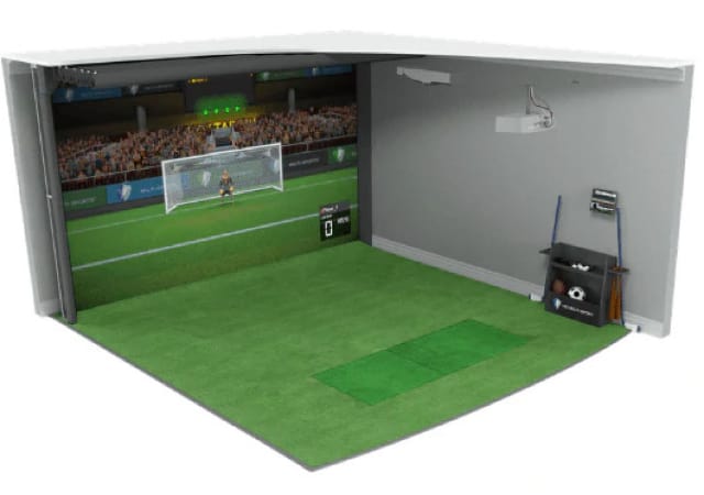 The HD Golf Simulator Ultimate Entertainment Package on white background