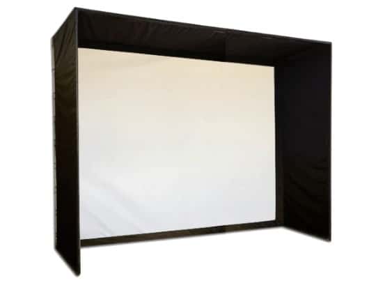 sig10 golf simulator enclosure