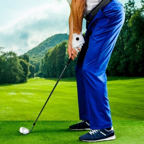 golf angle attack