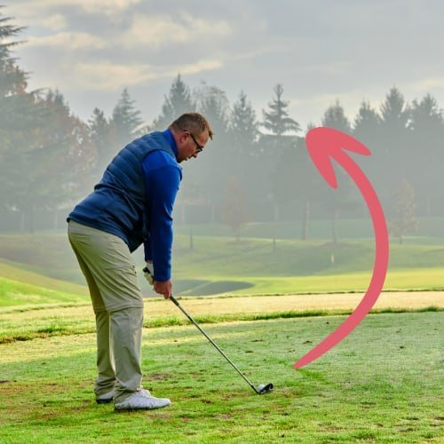golf draw ball