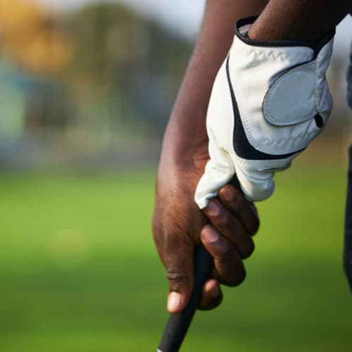 golf gripping