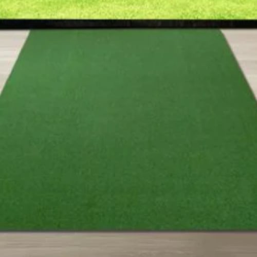 golf simulator green