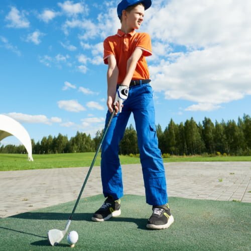 golf clubs length for kids