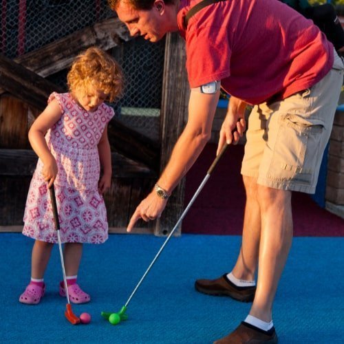 golf encouragement for kids