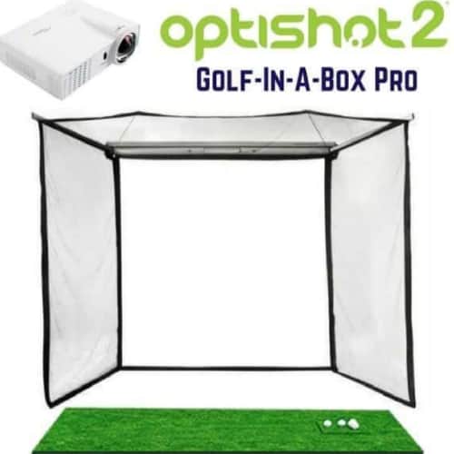 optishot 2 golf in a box pro simulator