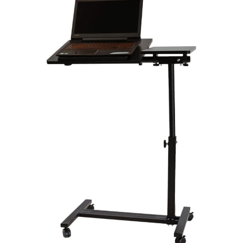 mobile golf simulator laptop stand