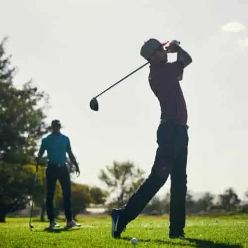 Golf regular routine