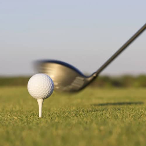 Golf Slice Shot