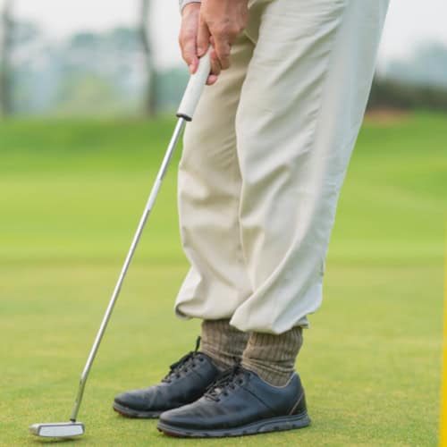 Conventional Putting Grip