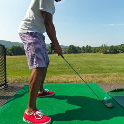 Golf Driving Range Drills