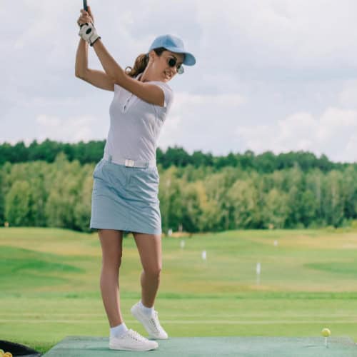 Golf Driving Range Session