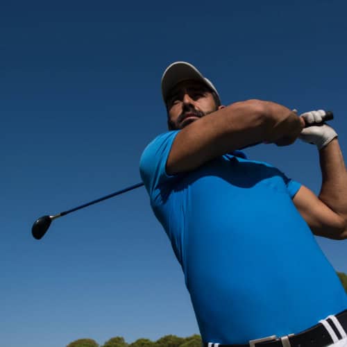 Golf grip control