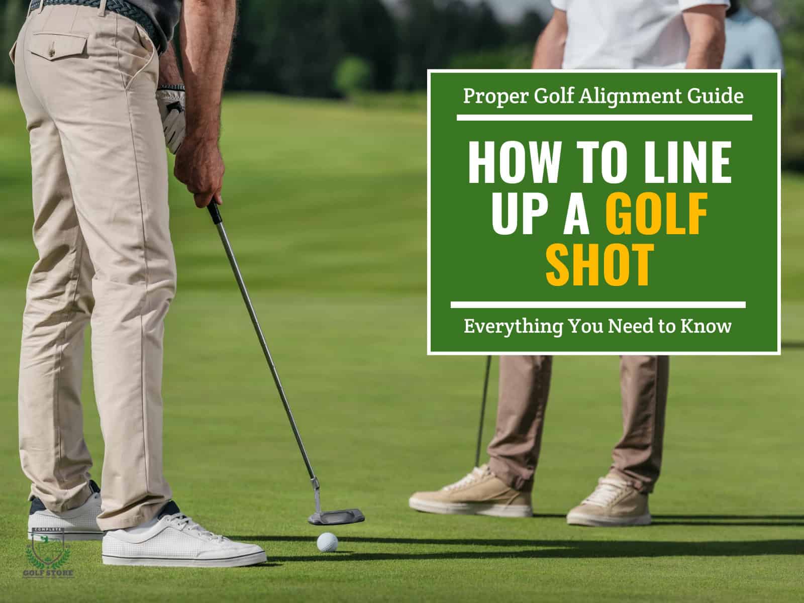 How To Line Up A Golf Shot