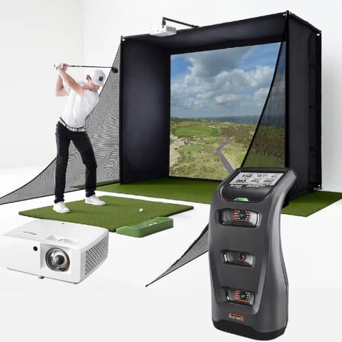 Bushnell Launch Pro Golf Simulator Studio Package