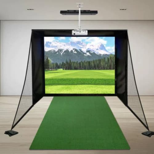 Uneekor EYE XO_EYE XO2 PerfectBay Golf Simulator Package