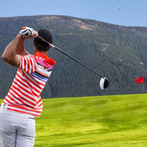 Golf Flag Target