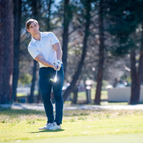 Positive mindset in golf
